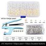 P&auml;rlite seadmise t&ouml;&ouml;pingid 5 suurust vaiguhelmed p&auml;rlikangas Fikseeritud k&auml;sitsi pressmasin r&otilde;ivaste isetegemise tarvikute jaoks