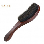 Meeste habemehari ergonoomilise k&auml;epidemega Nailonist metssiga harjastega kaardus laineline habemesirgendushari Kodusalong Meeste vuntside hooldamine Stiilit&ouml;&ouml;riistad must