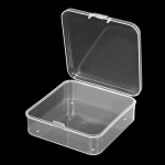 Mini Box Square Selge K&otilde;rvar&otilde;ngad S&otilde;rmused Helmed Ehted Hoiukarp konteinerikarp 1PC