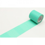 Masking Tape MT 50 mm CASA traditionnel lagon - line pattern green - Masking Tape (MT) Vert