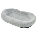 Suur inimkoera voodi Eemaldatav pestav kate Pehme libisemisvastane inimsuuruses koera voodi taskuga 175 X 90 X 30cm / 68.9 X 35.4 X 11.8in