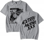 Junior H Las Flores T-s&auml;rk Sad Boyz Tuuri Merch Tr&uuml;kk Meeste T-s&auml;rgid Suvi Naised Mees Mood Vabaaja L&uuml;hikeste Varrukatega Puuvillased Topid T-s&auml;rk S beež