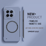 &Uuml;li&otilde;huke k&otilde;va PC magnetiline raamita telefoni&uuml;mbris Magsafe'ile Oneplus 12 12R 11 11R 10T 10R 10 Pro matt v&auml;rviga tugev kate Oneplus 12 hall v&auml;rv