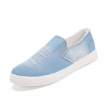 Uued suvised meeste kingad, hingavad, libisevad, v&auml;ljal&otilde;igatud teksariidest vabaaja l&otilde;uendikingad, lamedad kontsad 2024 39 helesinine v&auml;rv