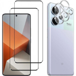 Karastatud klaas Xiaomi Redmi Note 13 PRO PLUS 5G / Redmi Note 13 PRO+ 5G jaoks ja kaamerakaitse [2 tk pakis] Phonillico&reg; puhas