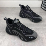 Meeste Jooksujalatsid V&auml;lisspordi Jooksujalatsid 2024 Uued Vulkaniseeritud Kingad Madalad Vabaaja Tossud Meestele Isa Kingad Zapatillas Hombre 39 must