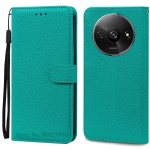 Redmi A3 &uuml;mbris Nahast rahakotiga klapp&uuml;mbris Xiaomi Redmi A3 jaoks Kaitsev Fundas Coque Xiaomi Redmi A3 A 3 telefoni&uuml;mbris For Redmi A3 (2024) ts&uuml;aan