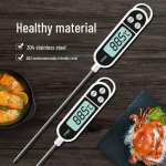 K&otilde;rge t&auml;psusega digitaalne toidutermomeeter vee, &otilde;li ja k&ouml;&ouml;gikasutuse jaoks