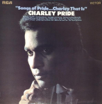 LP plaat CHARLEY PRIDE - Songs Of Pride...Charley That Is SF8148 RCA Victor UK Country Kasutatud