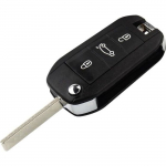 V&otilde;tmekorpus Peugeot 208 308 508 2008 3008 5008 jaoks Citroen C4 Cactus C5 C-Elysee - 3 nupuga kaugjuhtimispult Phonillico&reg;