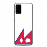 Coque T&eacute;l&eacute;phone &ndash; Samsung &ndash; Galaxy S20 Plus &ndash; Drapeau du N&eacute;pal &ndash; Souple &ndash; Mitmev&auml;rviline