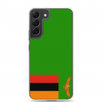 Coque T&eacute;l&eacute;phone Drapeau Zambie &ndash; Samsung Galaxy S22 Ultra