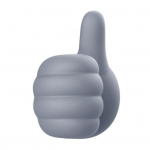 1/6/12/24 tk Isekleepuvad kaabliklambrid Pliiatsihoidjad Veekindlad Laia kasutusega Silikoonist P&ouml;ial p&uuml;sti Seinakonksud 1pc must