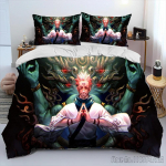 3D Jujutsu Kaisen Anime Multikas Tekikate Komplekt HD Tekikate Laste Voodipesu Komplektid Voodipesu Magamistoa Dekoor Baby 120x150cm
