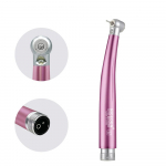V&auml;rviline k&otilde;rgsageduslik hambaravi k&auml;siinstrument Hambaravi seadmed &Otilde;huturbiin Max Style Nupuga v&otilde;i V&otilde;tmega Nurk-otsik 2 Holes With Led roosa
