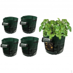 4PCS Durable Garden Potato er With Flap Lightweight