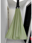 2,8x5m Antigravitatsiooni &otilde;hujooga kiik-hammock - Paksenenud kang & Elastne &otilde;hujoogaks gray