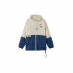 Nike Sportswear Kerge Retro V&auml;rviline Logotr&uuml;kiga Kootud Jakk Meeste &Uuml;ler&otilde;ivad Beež Sinine DV3313-244 XXL