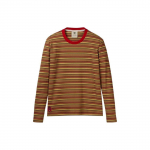 Adidas Originals x Wales Bonner Triibuline Kootud Pikkade Varrukate T-s&auml;rk Unisex Topid Sinepikollane HG6265 S
