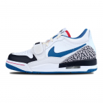 Air Jordan Legacy 312 Low GS Valged T&ouml;&ouml;stuslik Sinised Laste Tossud Mustad FV8117-141 36