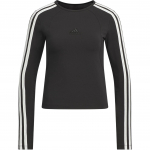 Adidas Spordiklassika Pikkade Varrukatega T-s&auml;rk Naistele Must-Jade-Valge JN0755 S