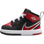 Air Jordan 1 Mid RM EasyOn TD Bred Beebi tossud Must Valge &Uuml;likoolipunane FQ1283-006 26