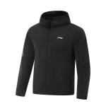 Li Ning Mugav Vabaaja Minimalistlik Kapuutsiga T&otilde;mblukuga &Uuml;hev&auml;rviline Mitmek&uuml;lgne Jakk Meeste Jakid Must AFDV261-2 2XL black