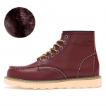 Ehtsast nahast meeste saapad S&uuml;gistalvised poolsaapad meeste kingad 44