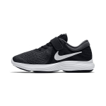 Nike Revolution 4 takjapaeltega spordijalatsid l&ouml;&ouml;gisummutavad vastupidavad madalad laste jooksutossud laste toss must valge 943305-006 28