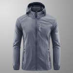 Suvine &otilde;ues kiirelt kuivav p&auml;ikesekaitse &otilde;huke jope meestele matkamine kalap&uuml;&uuml;k jalgrattas&otilde;it kapuutsiga j&otilde;usaali sport tuulejope &uuml;likerged mantlid XXXXXL tumehall v&auml;rv