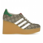 Adidas Kiilukujuline Gazelle Beež GG Monogramm Naiste Tennised P&auml;evitusbeež Toon Core-White 725655-FAAR3-9751 34.5