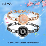 Totwoo nutikas paarisk&auml;ev&otilde;ru: Kaugsuhte kingitus valentinip&auml;evaks. Sun & Moon Stellar Bead Bracelet - Coexist