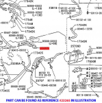 Uus 1993-1998 Toyota Supra 2JZGTE 2JZGTE jaoks gaasifilter 90917-11031