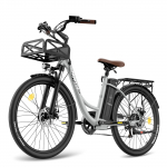 Elektriratas FAFREES F26 Kestev 26 250W Mootoriga Elektrijalgratas T&auml;iskasvanutele Tippkiirus 25km/h 36V 25Ah S&otilde;iduulatus 200km Kandev&otilde;ime 150KG 36V 25AH hall