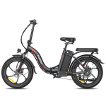 FAFREES F20+ Elektrijalgratas 250W Mootor, 20Ah Eemaldatav Aku, 90KM S&otilde;iduulatus, 20*3.0 Tolli Paksude Rehvidega E-jalgratas 20Ah must