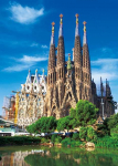 Pusle Sagrada Familia katedraal 53 x 38cm 500 t&uuml;kki Valmistatud Jaapanis