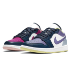 Air Jordan 1 Low Se 'Mismatched Purple Magenta' Naiste Jordan DJ4342-400 36.5