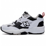 New Balance 608 Seeria 'Must ja Valge' Naiste Tossud WX608RB1 35