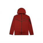 Nike Sportswear Tech Fleece kapuutsiga pusa Gym Red/Black Meeste t&auml;navar&otilde;ivad CU4489-687 M