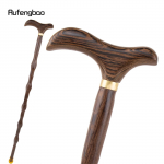 Pruun Laine Puidust &Uuml;he Liigendiga Moodne K&auml;imiskepp Dekoratiivne Cosplay Kepp Halloween Nuia Kark Kepp Karjasekepp 89cm
