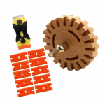 Kummist kustutusketas Pad Poleerimiskomplekt Ketas Autokleebiste Eemaldamise T&ouml;&ouml;riist Autodele, RV-dele ja Paatidele Pinstripe, Kleebis