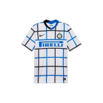 Nike Inter Milano v&otilde;&otilde;rsiljapoolne f&auml;nniversioon 2020/21 hooajaks Ruuduline jalgpallis&auml;rk Meeste s&auml;rk Valge CD4239-101 S