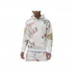 Jordan Brooklyn Fliisist All-Over Prindiga Huppar Meeste Topid Sail FN4545-133 M
