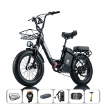 BURCHDA T&auml;iskasvanutele m&otilde;eldud elektrijalgratas - U8 1000W, 48V 31.5Ah liitiumaku, fatbike 4.0, lumekindel, maastikuratas, 2025 mudel, t&auml;iskasvanutele