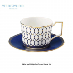 Wedgwood Golden Age Kesk&ouml;&ouml;sinine Tass ja Alustass