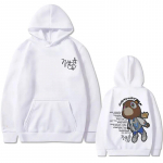 R&auml;ppar Kanye West L&otilde;petamise Graafikaga Hupparid Meeste Mustad Riided Lahedad Gooti T&auml;navar&otilde;ivad Meeste Hip Hop Mood Populaarne Huppar S