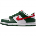 Nike Dunk Low GS M&auml;ndiroheline/Valge/&Uuml;likoolipunane Laste tossud Roheline IO7453-323 35.5