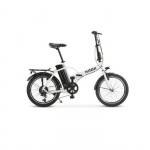 Bicicleta el&eacute;ctrica Nilox J1 Pro 250W 8Ah 20 Plegable Blanco Autonom&iacute;a 40km LED valge
