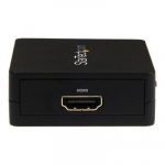 Extracteur audio HDMI - STARTECH - Convertisseur 3,5 mm - Audio st&eacute;r&eacute;o 2.1 - 1080p - Noir