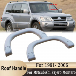 Sisekatusek&auml;epide Laeohutusk&auml;etugi K&auml;etugi MB769617 Mitsubishi Pajero Shogun Montero V31 V32 V33 V73 V77 1991-2006 jaoks 1 pair Beige
